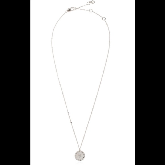 Kate Spade New York Round Love Heart Pendant Necklace